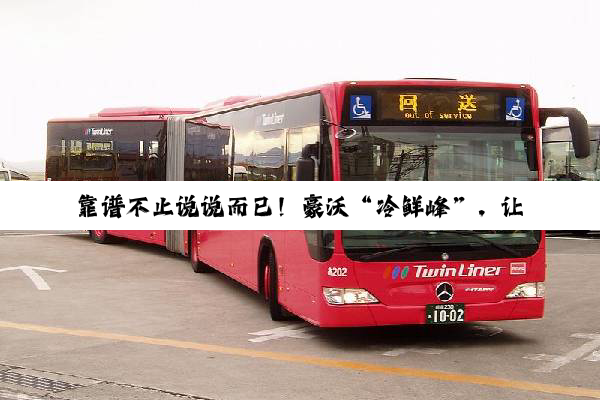 靠谱不止说说而已！豪沃“冷鲜峰”，让高温季变“高赚季”！