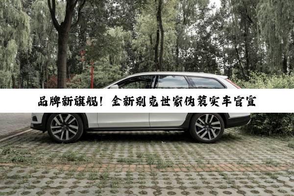 品牌新旗舰！全新别克世家伪装实车官宣：定位中大型MPV