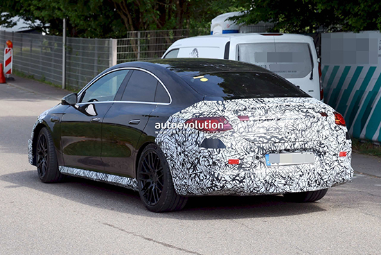 AMG CLA EV谍照曝光 或将于9月正式亮相