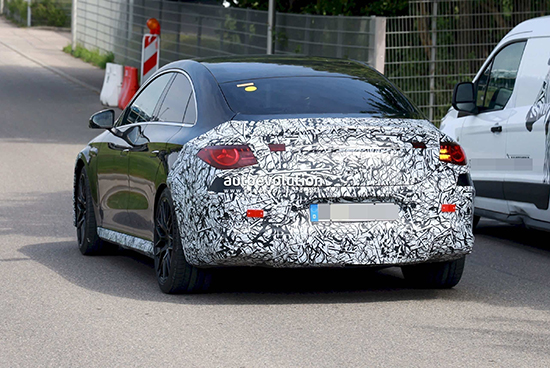 AMG CLA EV谍照曝光 或将于9月正式亮相